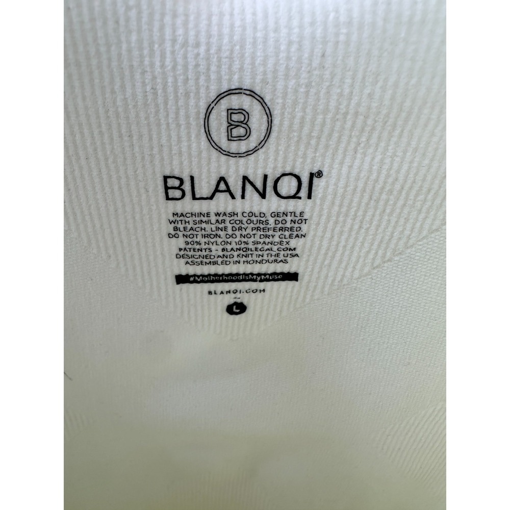 NWT BLANQI Pull Down Postpartum Nursing Support Tank Top Winter White Size Large - Picture 7 of 13